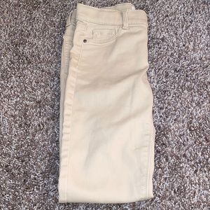 very skinny khaki pants